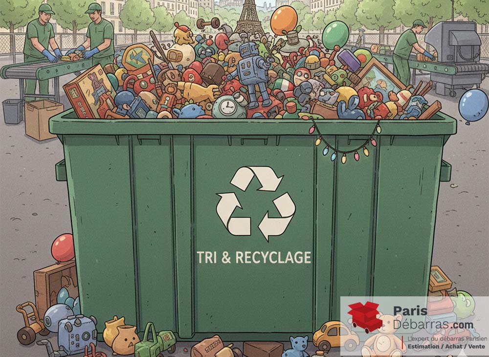 Vendre, donner ou recycler les jouets et décorations de noël - Paris Débarras