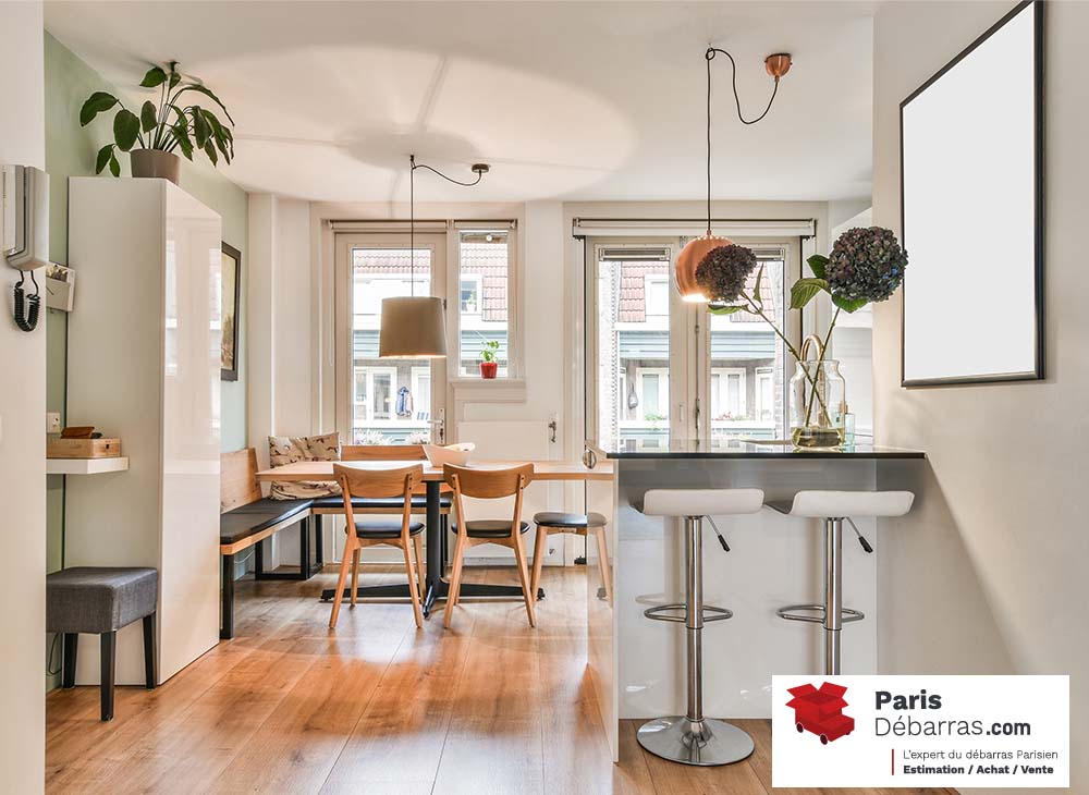 Appartement parisien de style minimaliste - Paris Débarras