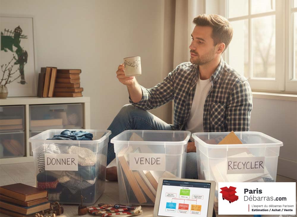 Donner vendre ou recycler - Paris Débarras