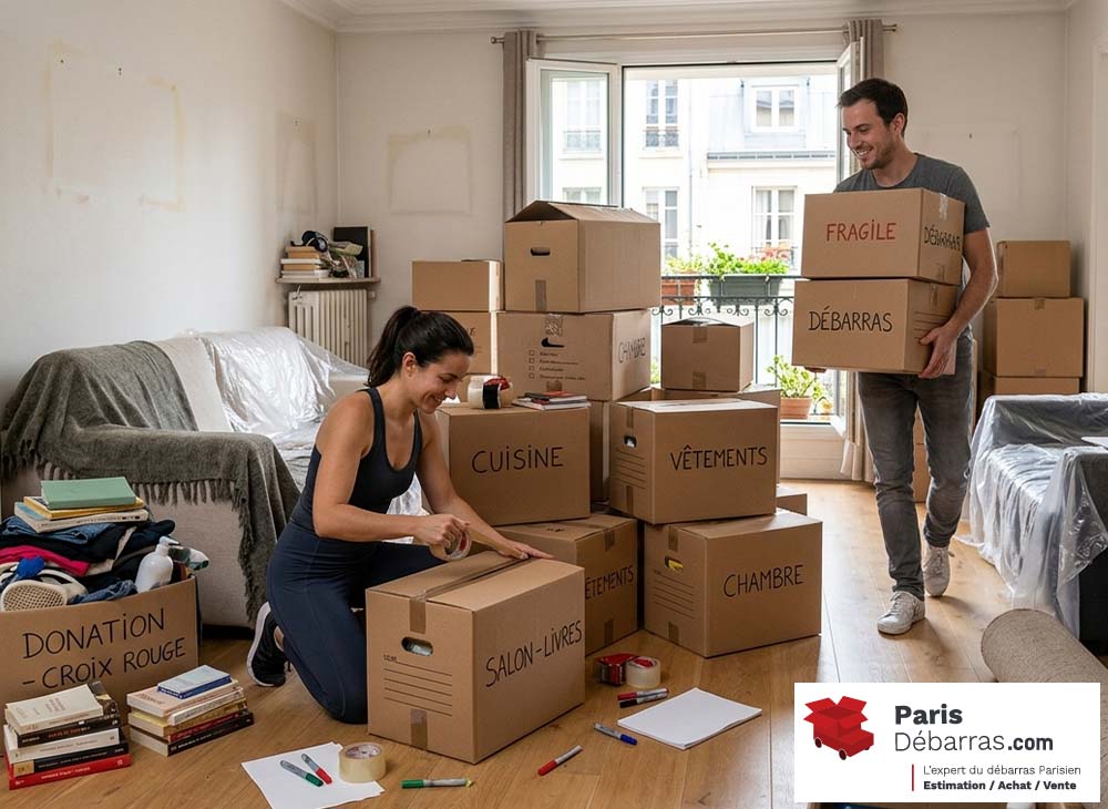 Débarras pour déménagement - Paris Débarras
