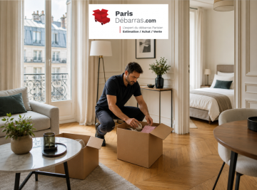 Débarras pour une location saisonnière